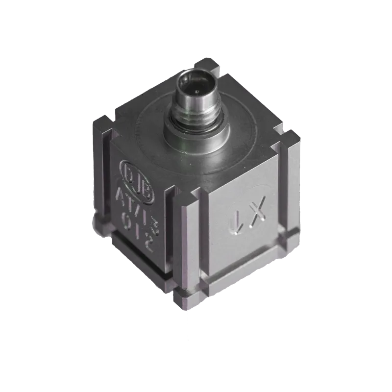 Accelerometer, Triaxial, IEPE, 25-5000g, Structural